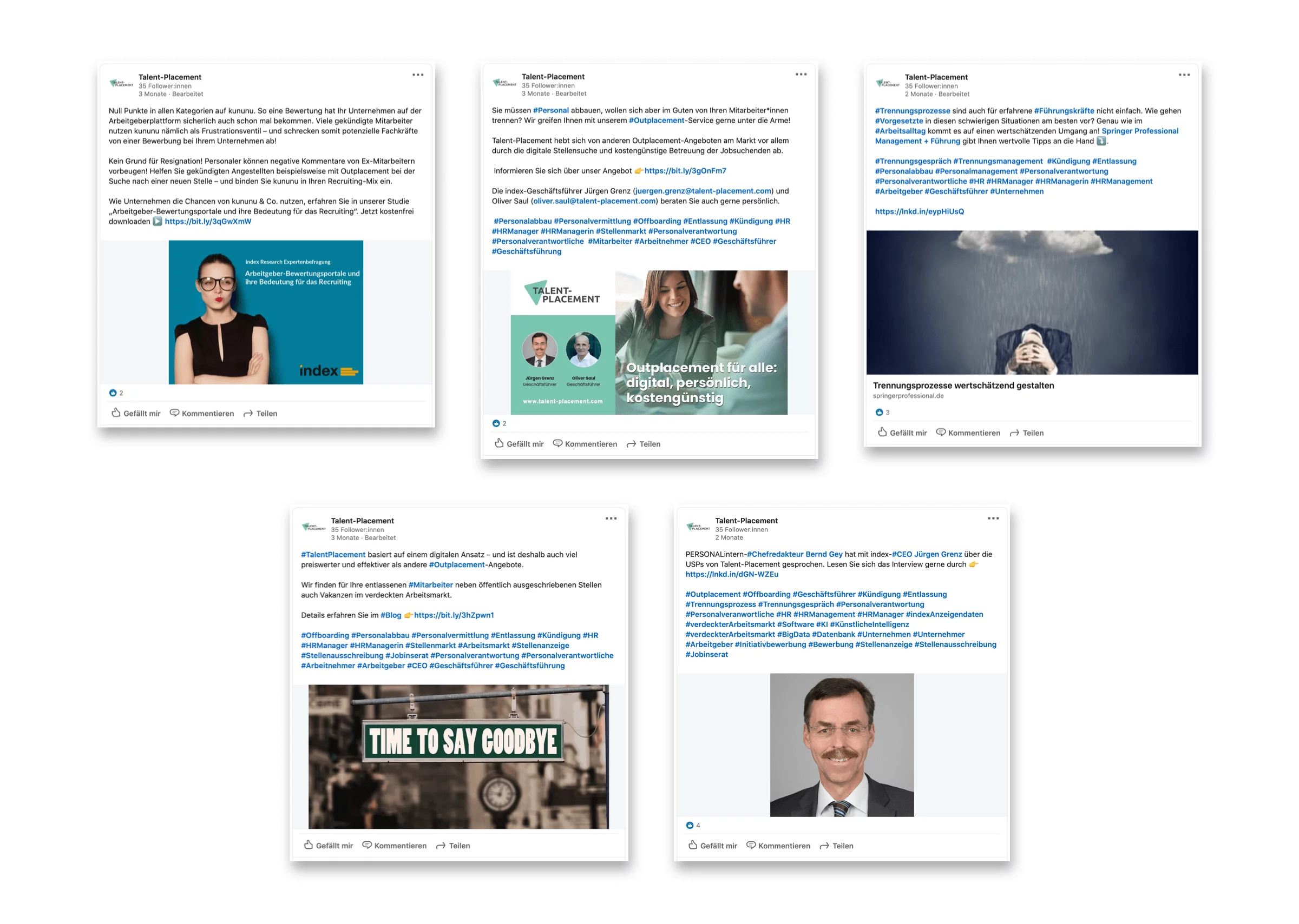 Social Media Profil Talent Placement LINKEDIN