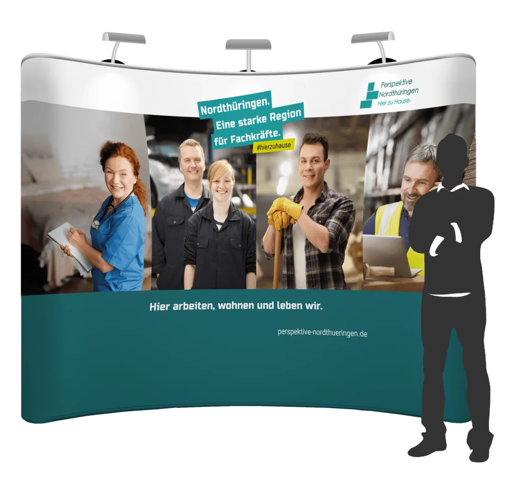 Mockup Billboard Messe Pflegepartner Nord