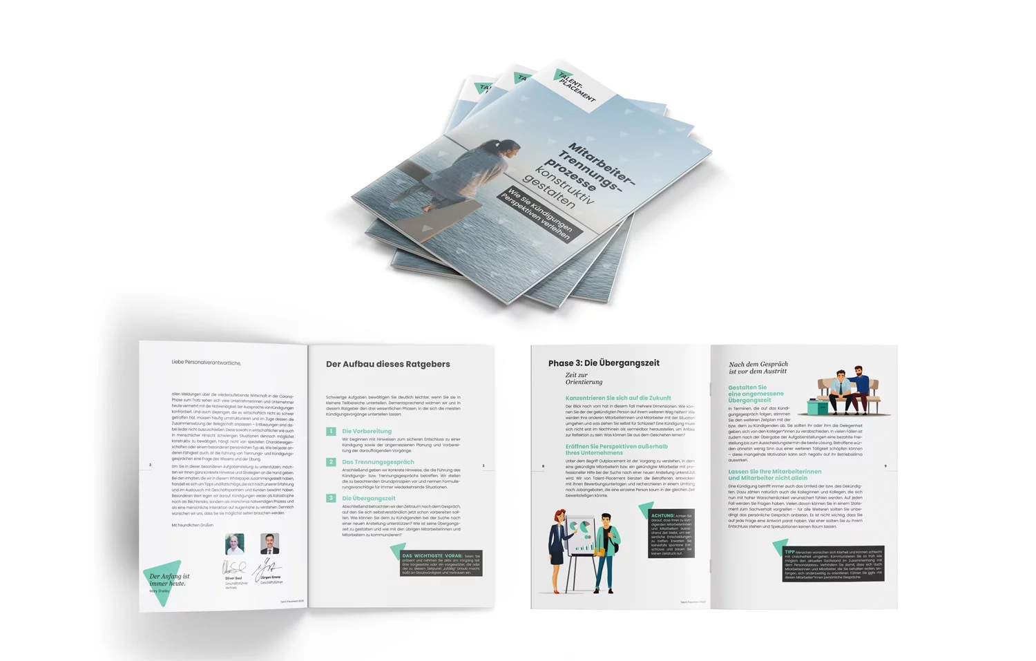 Talent-Placement Whitepaper Design Beispielfoto