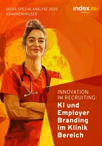 Illustration einer selbstbewusst wirkenden Frau in oranger medizinischer Kleidung vor einem abstrakten, orange-gelben Hintergrund. Die Frau steht mit verschränkten Armen und lächelt leicht – Symbolbild für Stärke, Kompetenz und Engagement im Gesundheitswesen.